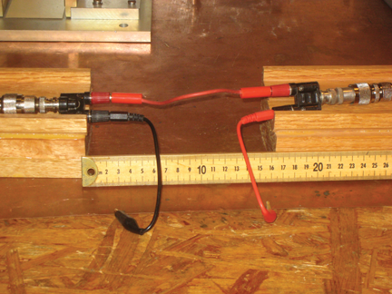 Figure 5: Current waveform A as a function of time t