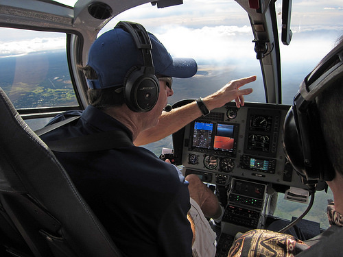 helicopter cockpit photo