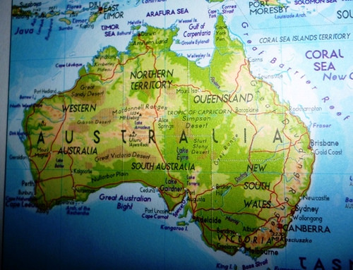 Map of Australia by Iqbal Osman1 map of australia