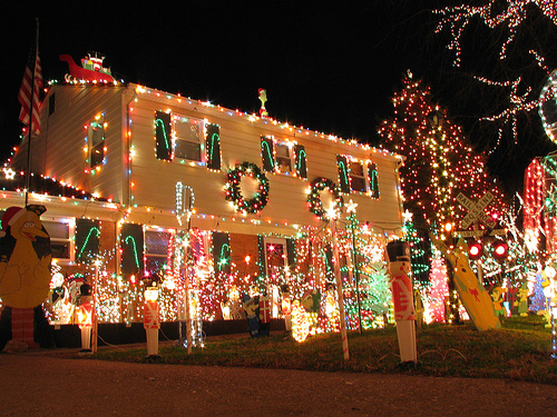200,000 Christmas Lights by terren in Virginia decorative lighting hazard