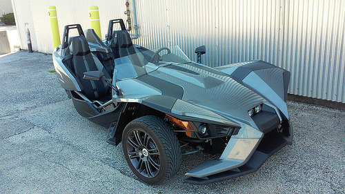 slingshot motorcycle photo