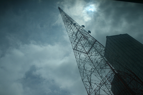 communication by urbanfeel communications tower photo