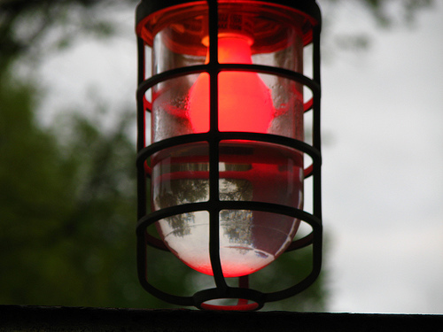 temporary construction lighting photo