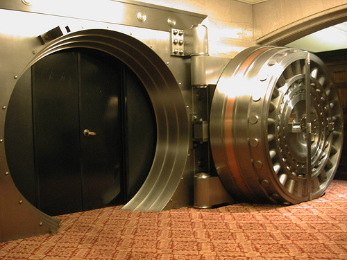 bank vault photo