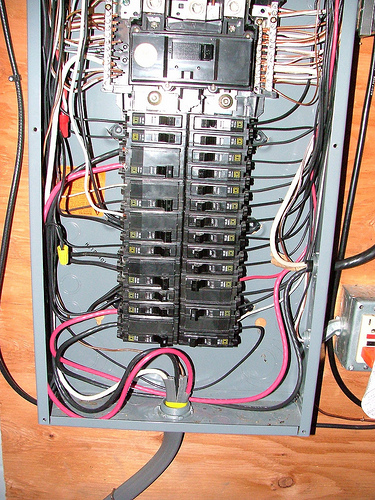20051008main-panel-lower by davef3138 electrical breaker photo