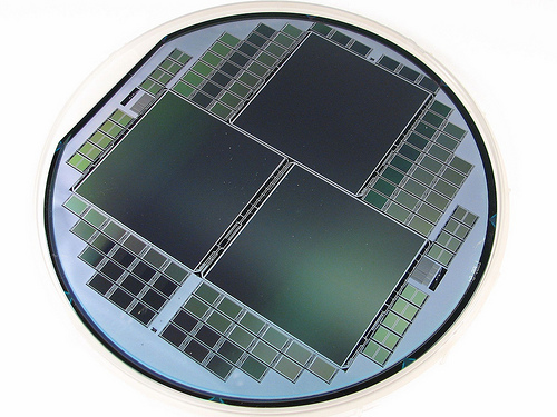 semiconductor wafer photo