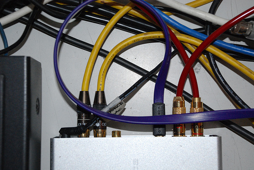 electrical cables photo