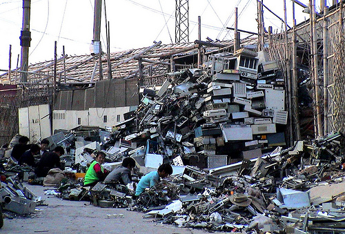 electronic waste photo