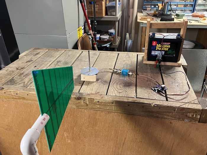 PCB log periodic setup