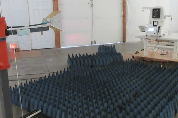 Figure 1: Testing for radiated emissions in a host product