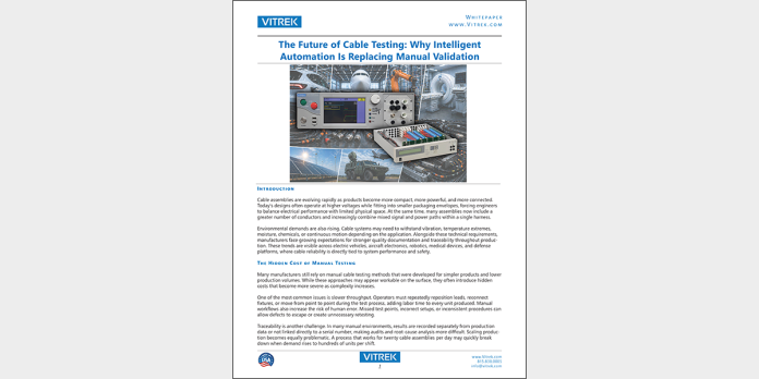 automated cable testing