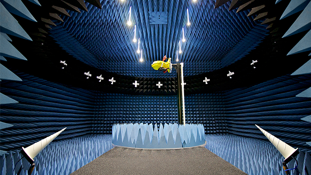 anechoic test chamber