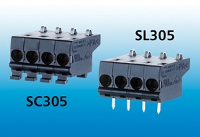 Compression Style Terminal Blocks New Terminal Blocks with Spring Clamp Compression Mount Contacts - In ...